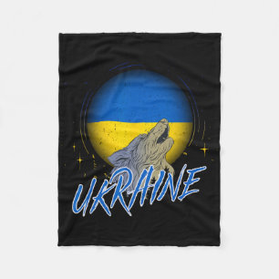 Oekraïne Oekraïne T-shirt Wolfs Vintage Retro Oekr Fleece Deken