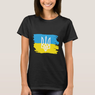 Oekraïne Oekraïners Oekraïens Kiev Trysub Vlag 3 T-shirt
