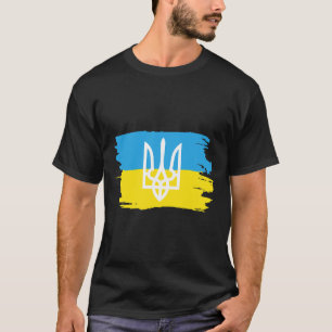 Oekraïne Oekraïners Oekraïens Kiev Trysub Vlag 3 T-shirt