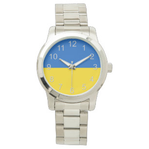 Oekraïne ondersteunt anti-oorlogse Pray Dove Watc Horloge