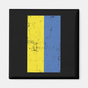 Oekraine Oost-Europa Kiev in nood Vlag Magneet