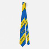 Oekraïne Pap Beste pap ooit Happy Vaderdag Stropdas (Voorkant)