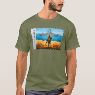 oekraïne - pleisterpartij voor de postzegelvisser t-shirt