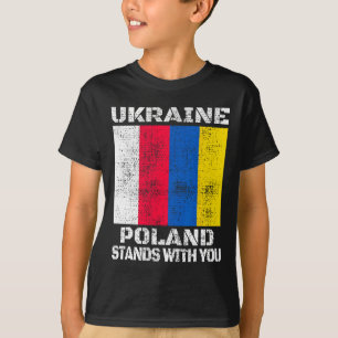 Oekraïne Polen Staat Achter U Poolse Steun 1 T-shirt