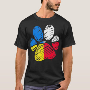 Oekraïne Polen Vlag kat & Dog Paw Oekraïens Pools T-shirt
