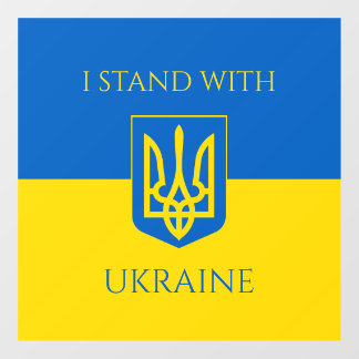 oekraïne raamsticker