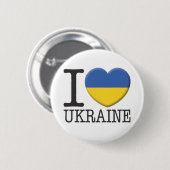 Oekraïne Ronde Button 5,7 Cm (Voorkant /achterkant)
