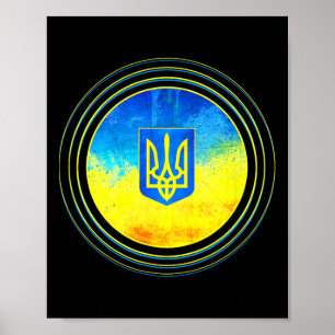 Oekraïne Shirt Oekraïense Vlag Oekraïne Volodymyr  Poster