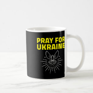 Oekraïne Shirt Steun Oekraïne Duif Bid Voor Oekraï Koffiemok