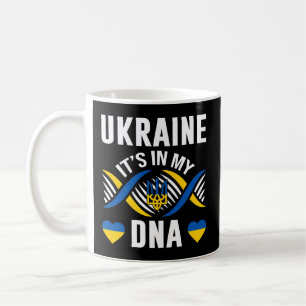 Oekraïne staat in mijn DNA Oekraïense Nationale Pr Koffiemok