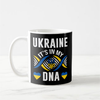 Oekraïne staat in mijn DNA Oekraïense Nationale Pr Koffiemok