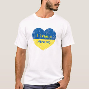 Oekraïne sterk hart - Oekraïne sterke kleding T-shirt