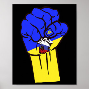 Oekraïne Sterk Poster