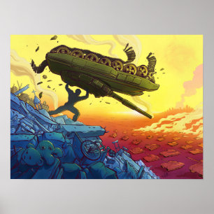 Oekraïne Sterk Poster