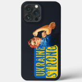 Oekraïne Sterke Rosie de Riveter Case-Mate iPhone Case (Achterkant)