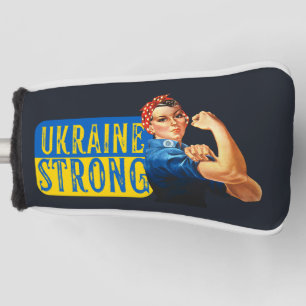 Oekraïne Sterke Rosie de Riveter Golfheadcover