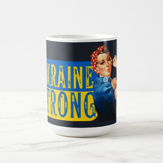 Oekraïne Sterke Rosie de Riveter Koffiemok (Center)
