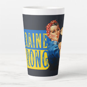 Oekraïne Sterke Rosie de Riveter Latte Mok
