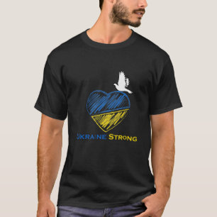 Oekraïne - sterke steun voor het Oekraïense volk T-shirt