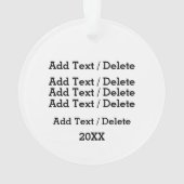 Oekraïne steunen ornament (achterkant)