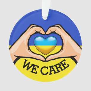 Oekraïne steunen ornament
