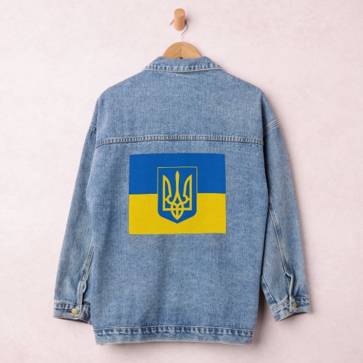 OEKRAÏNE SUPPORT VLAG DENIM JACKET (Hangar)