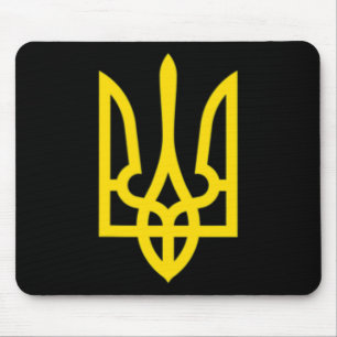 Oekraïne Symbool Midden Oekraïense Leger Militaire Muismat
