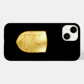 Oekraïne Trident Gyrfalcon Crest Gold Look Case-Mate iPhone Case (Achterkant (horizontaal))