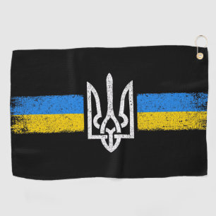Oekraïne Trident - Oekraïne vlag symbool Golfhanddoek