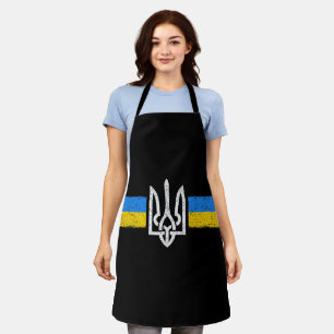 Oekraïne Trident - Oekraïne vlag symbool Schort
