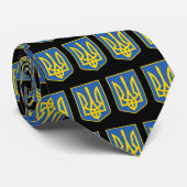 Oekraïne Trident Stropdas (Opgerold)