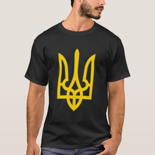 Oekraïne Trident T-shirt (Voorkant)