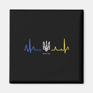 Oekraïne Tryzub Oekraïense Vlag Driehoek Zelensky Magneet