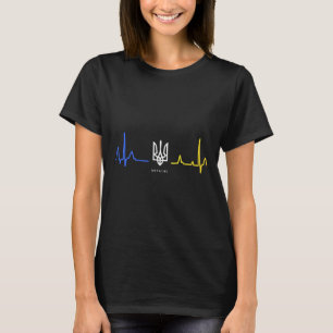 Oekraïne Tryzub Oekraïense Vlag Driehoek Zelensky T-shirt