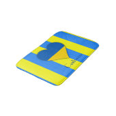 Oekraïne Vlag Blauw Geel Thunder_Cove Badmat (Gekanteld)