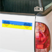 Oekraïne Vlag Blauw Geel Thunder_Cove Bumpersticker (Op Truck)