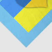 Oekraïne Vlag Blauw Geel Thunder_Cove Tissuepapier (Detail)