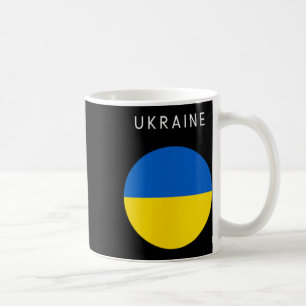 Oekraïne Vlag - Minimalistisch Souvenir Wereld Rei Koffiemok
