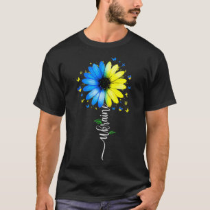 Oekraïne Vlag Zonnebloem Oekraïne F T-shirt