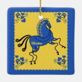 Oekraïne Volkskunst Keramisch Ornament (Achterkant)