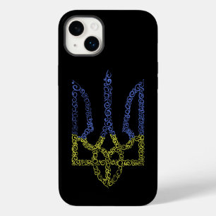 Oekraïne wapen trident tryzub spiraal patroon Case-Mate iPhone 14 plus hoesje