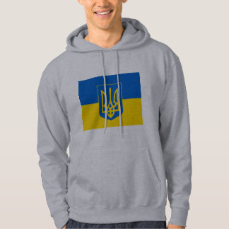OEKRAÏNE Wapenmunt en vlag Hoodie