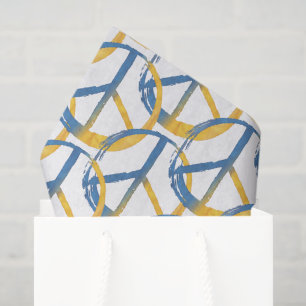 Oekraïnes - PEACE Symbool Blue Yellow Ukraine War Tissuepapier