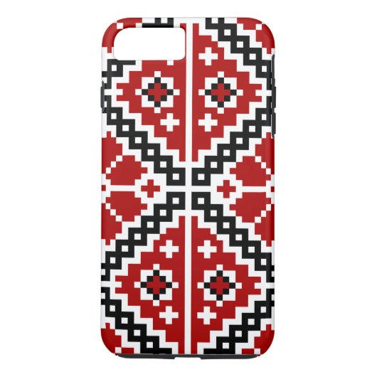 Oekraïnse borduurvrouw Case-Mate iPhone case (Achterkant)