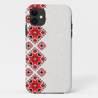 Oekraïnse borduurvrouw iPhone 11 hoesje
