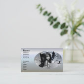 Oekraïnse kinderoorlog visitekaartje (Staand voorkant)