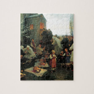 Oekraïnse Pasen/velyk Den' Blessing Legpuzzel