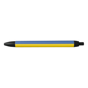 Oekraïnse vlag, Oekraïens landpatriottisch cadea Zwarte Inkt Pen