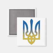 Oekraïnse vlag, Oekraïense vlag Magneet (Voorkant / Achterkant)