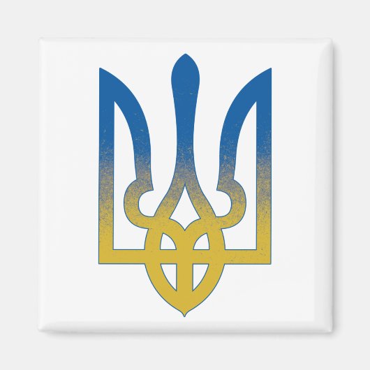 Oekraïnse vlag, Oekraïense vlag Magneet (Voorkant)